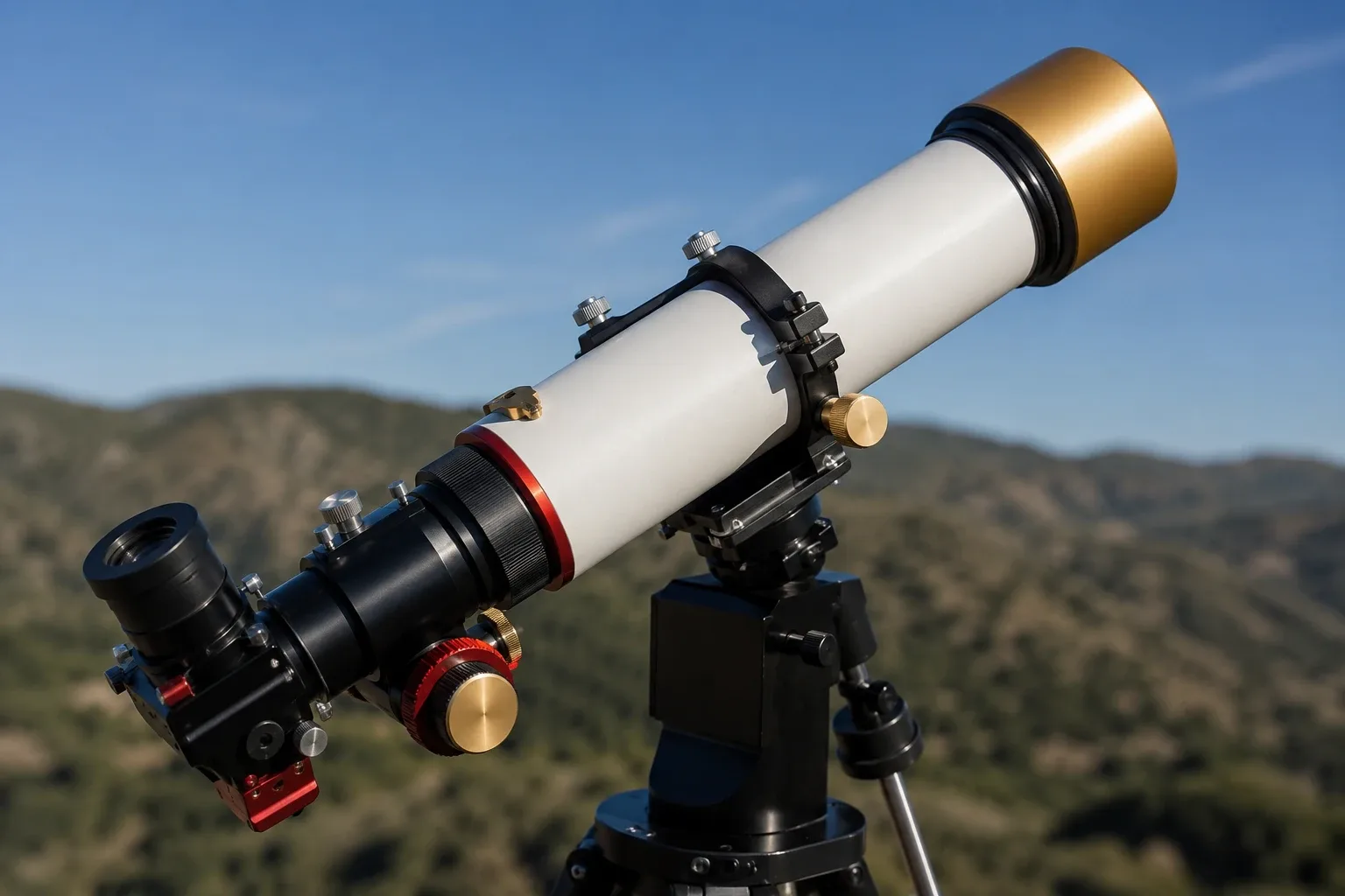 Telescopio solar Lunt hidrógeno-alfa